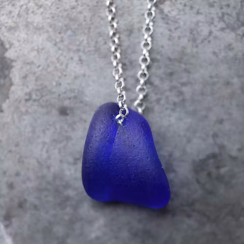 The Blue Wave halsband