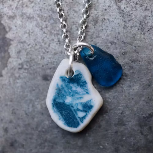 Perfect Match Blue Fairy Tale halsband