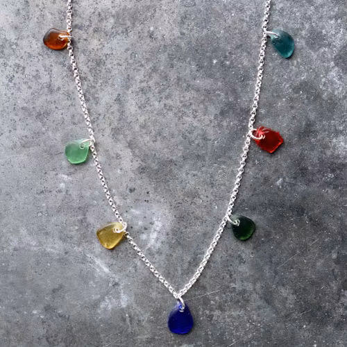 Treasure Hunter´s Magic Rainbow halsband