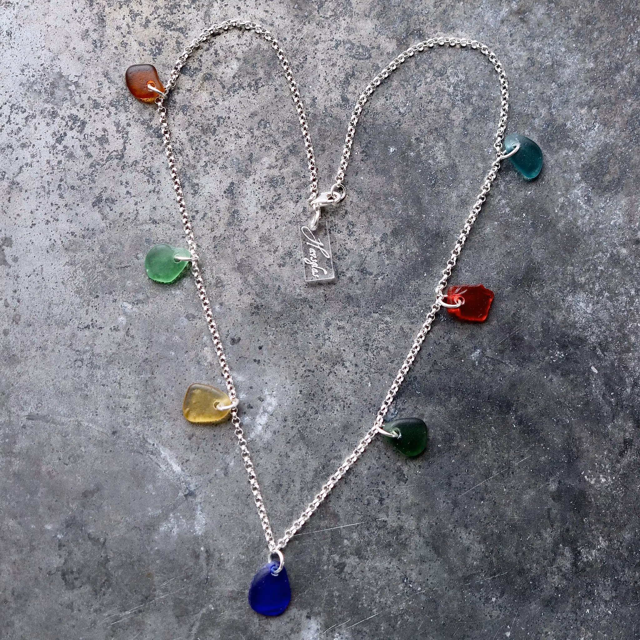 Treasure Hunter´s Magic Rainbow halsband