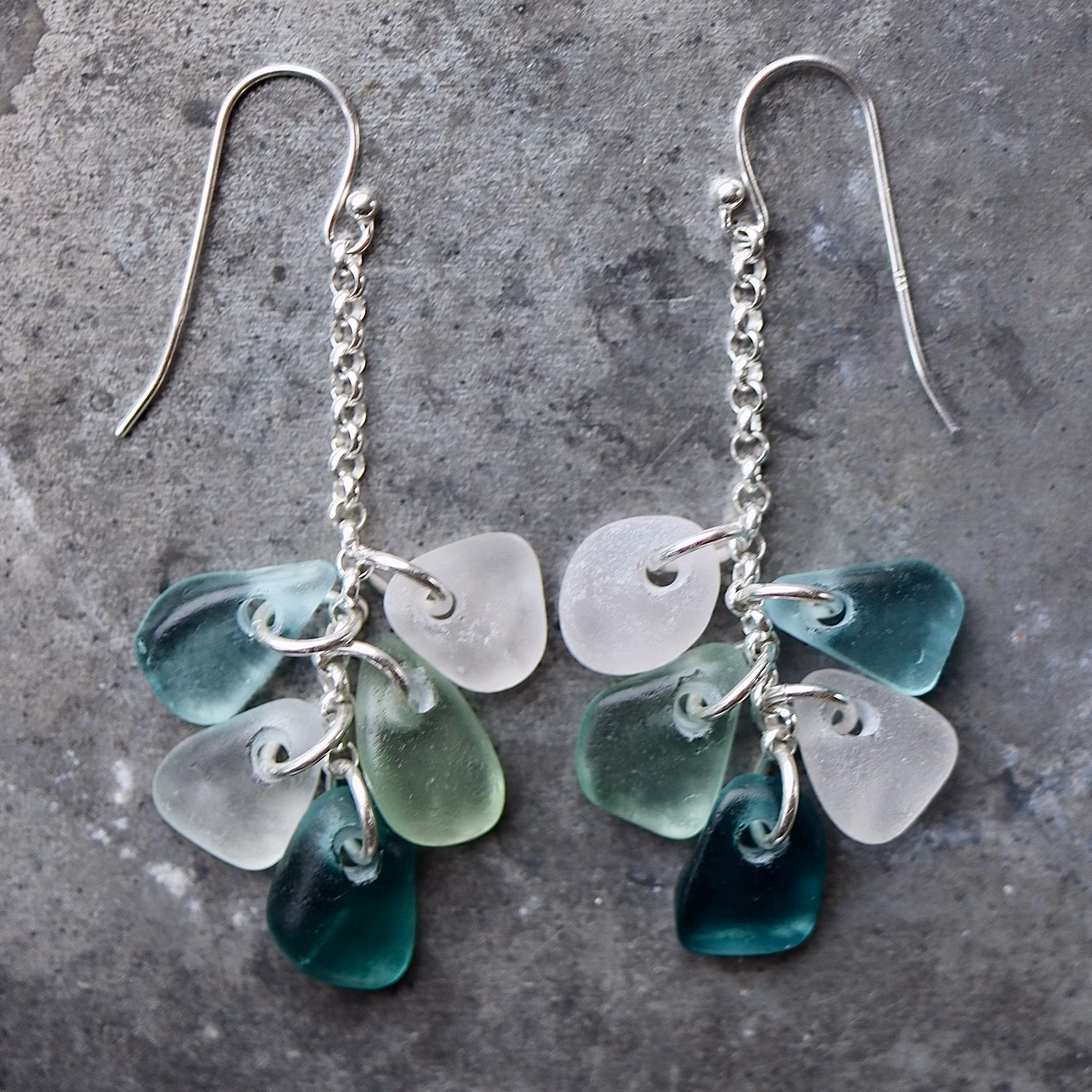 Sparkling Ocean örhängen