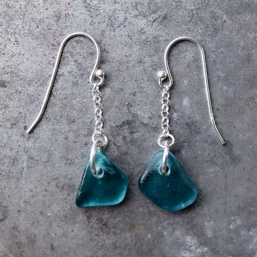 Raindrops On Silverstrings örhängen