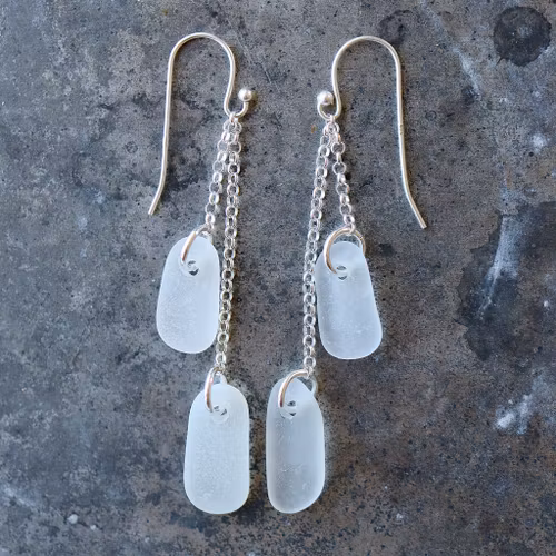 White Longings örhängen