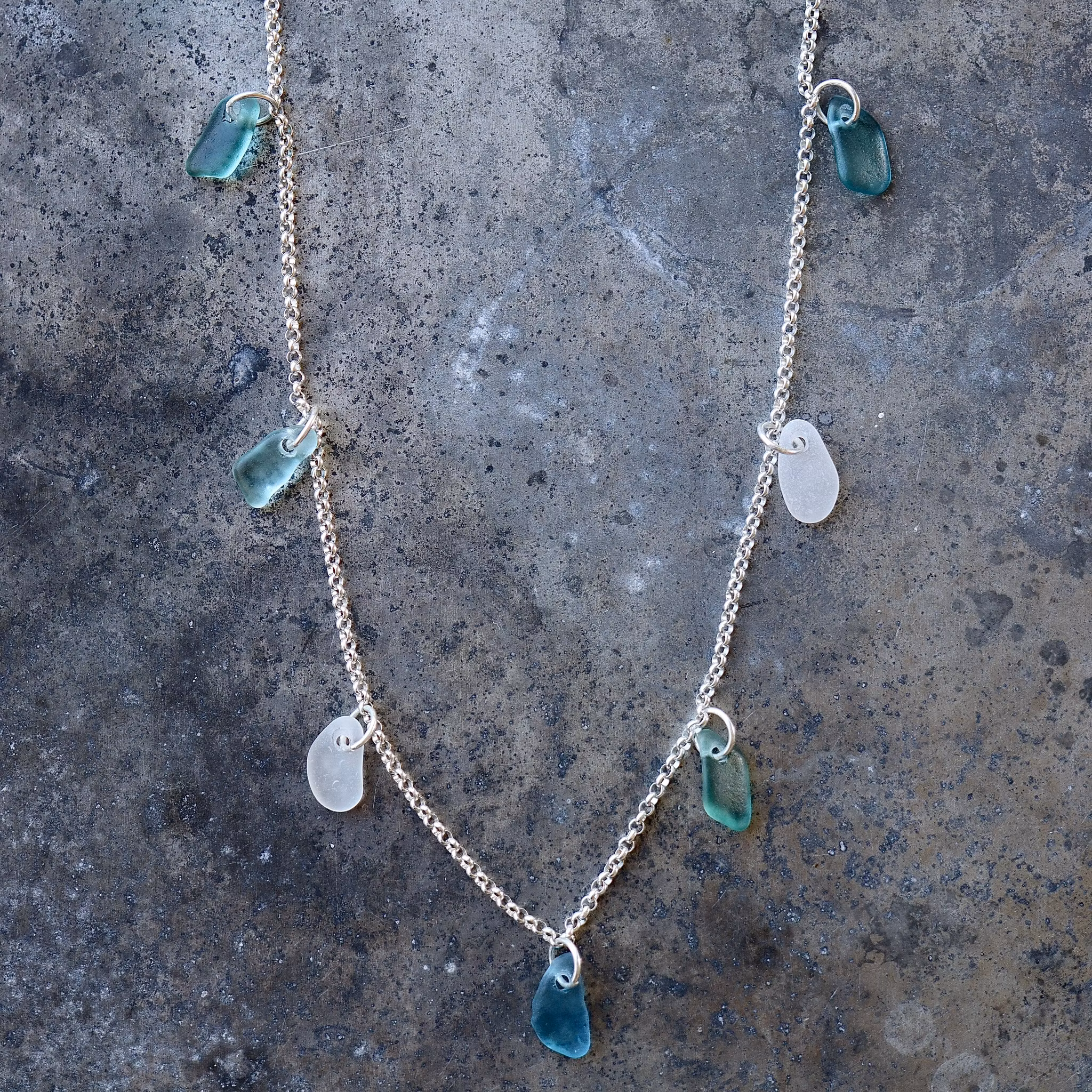 Treasure Hunter´s Oceanic Blues halsband