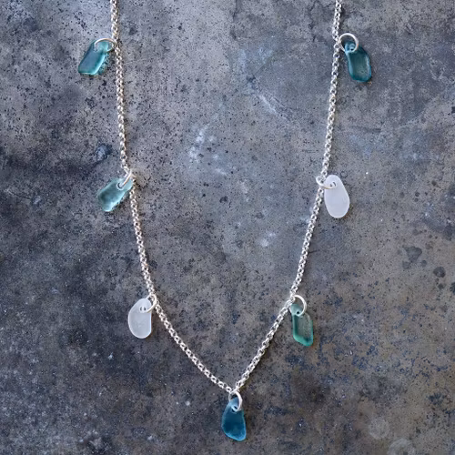 Treasure Hunter´s Oceanic Blues halsband