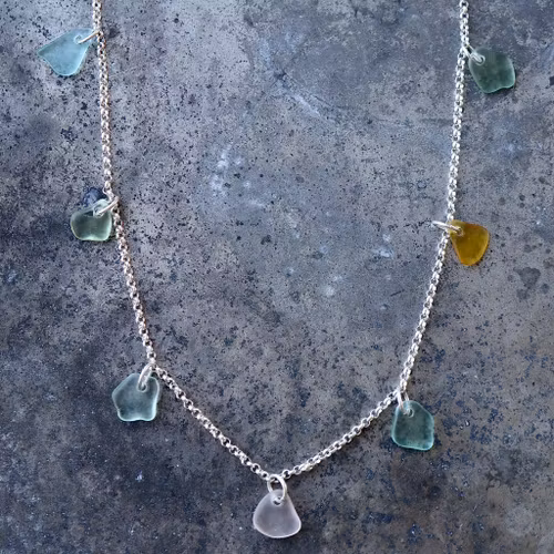 Treasure Hunter´s Spring Pastels halsband