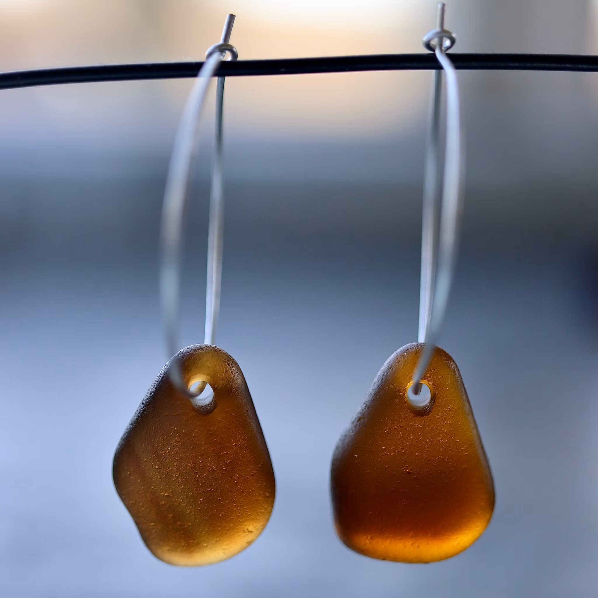 Big Loop Beautyful Brown örhängen