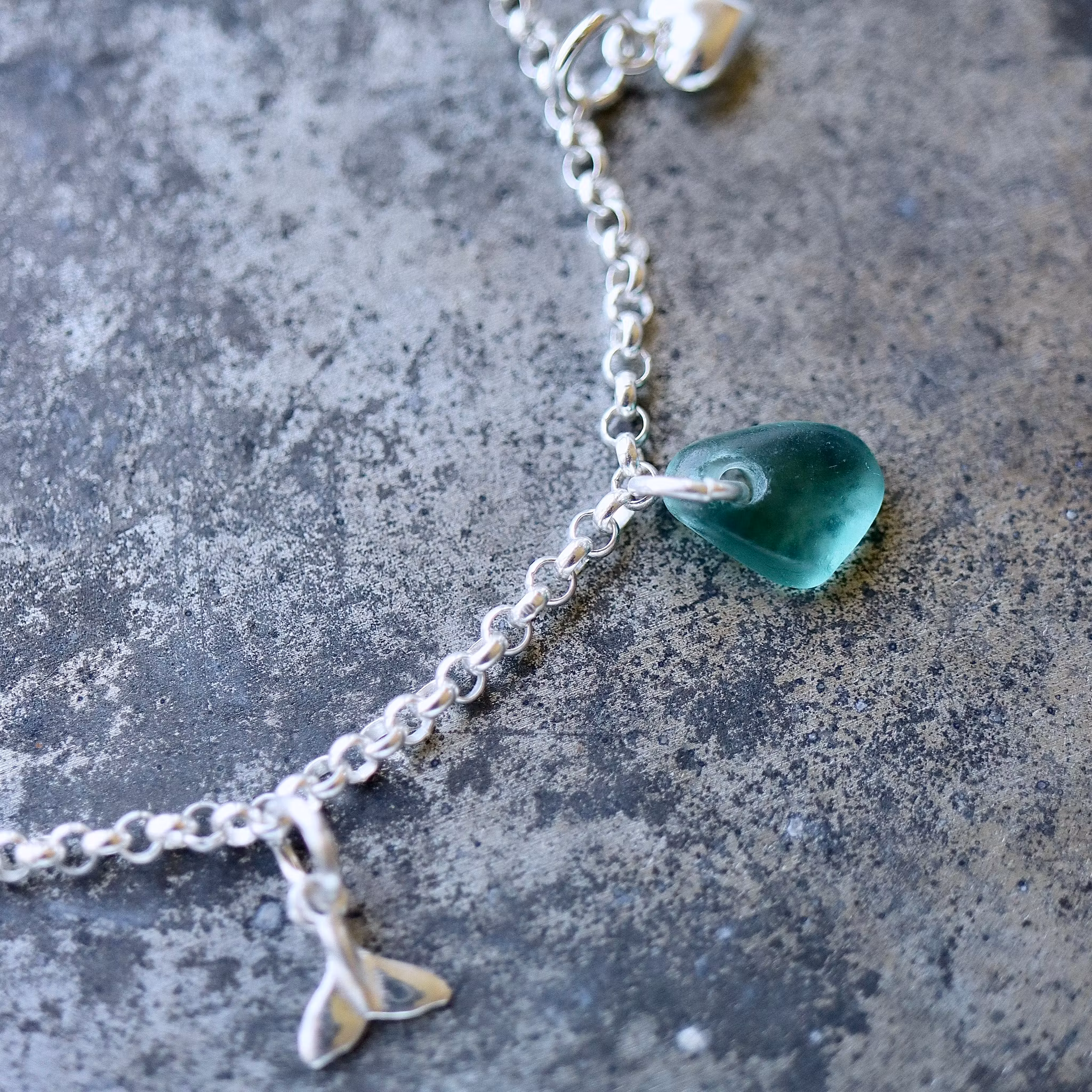 Berlockarmband Seafoam