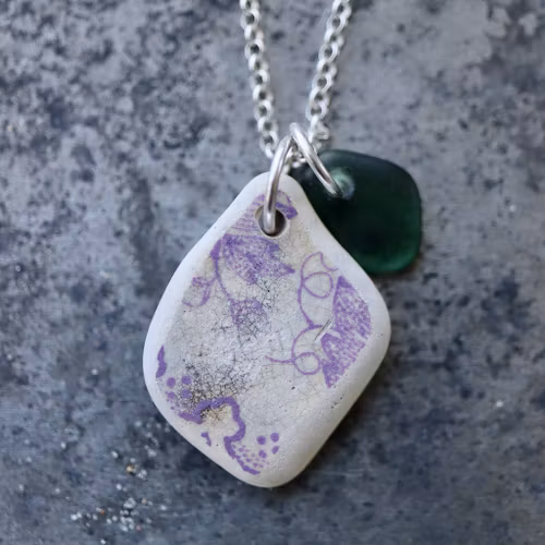 Perfect Match Purple Summer halsband