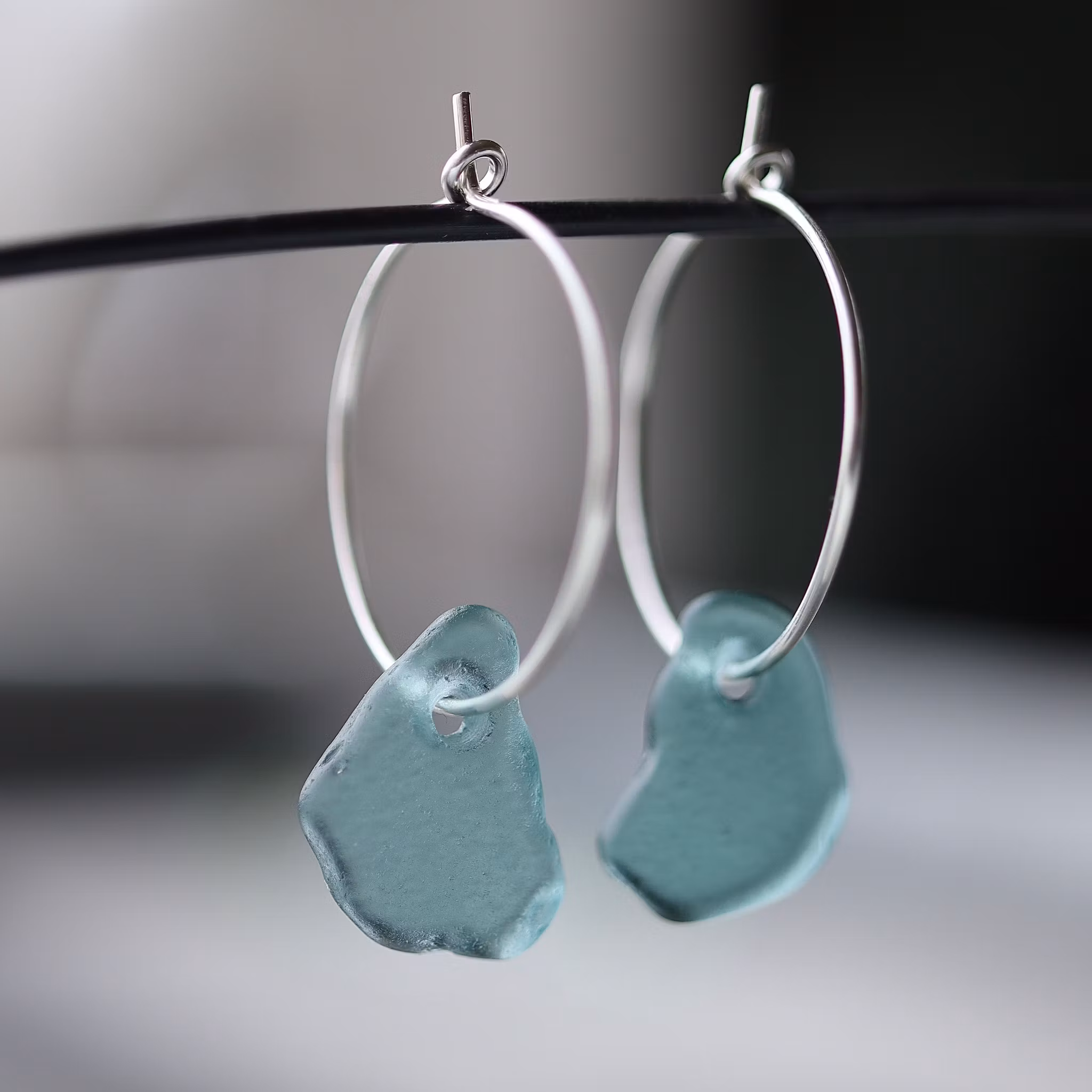 Small Loop Summerblues örhängen