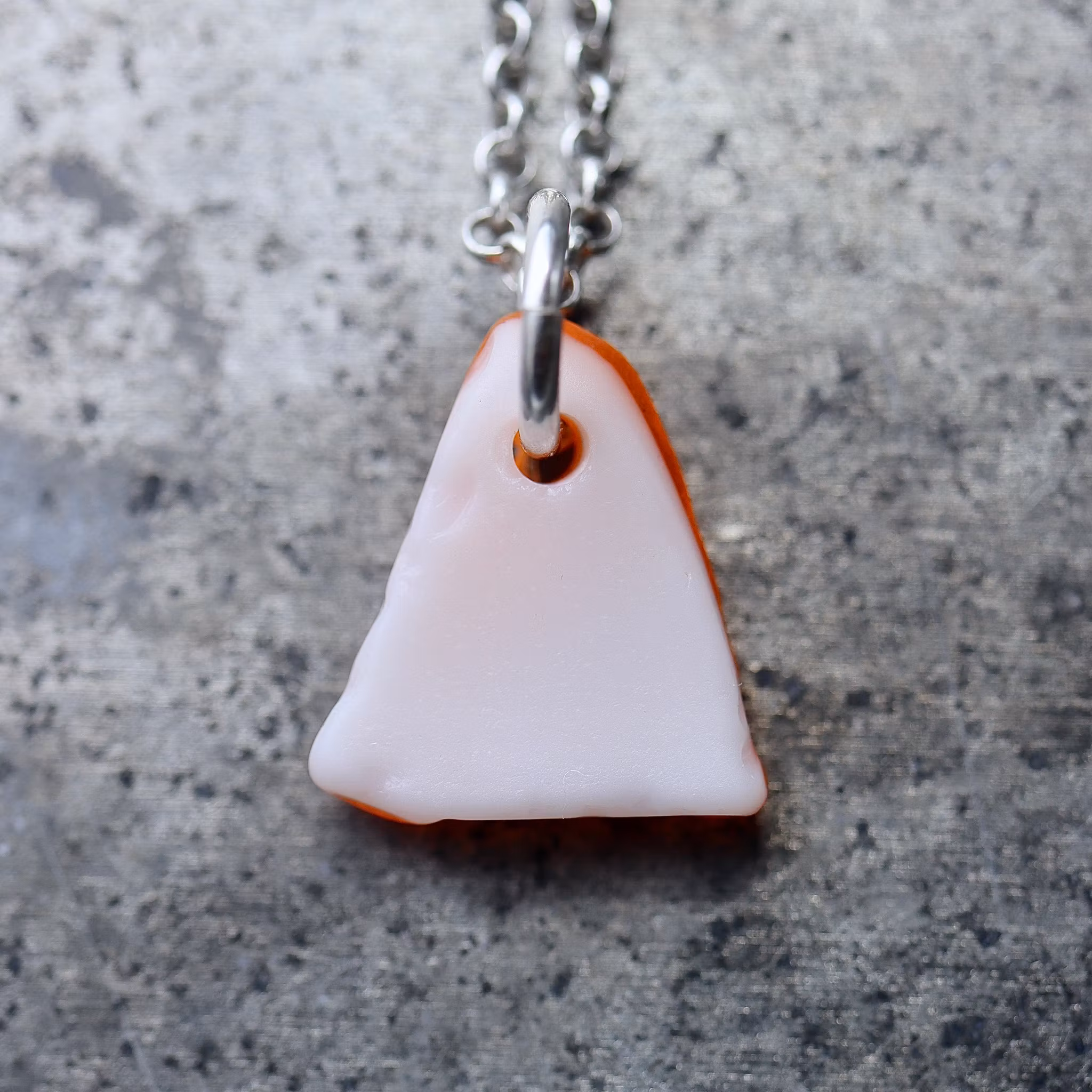 Orange Star berlockhalsband