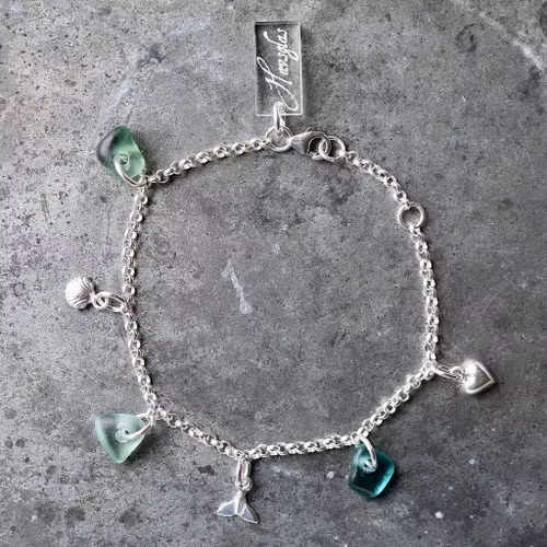 Berlockarmband Watercolours