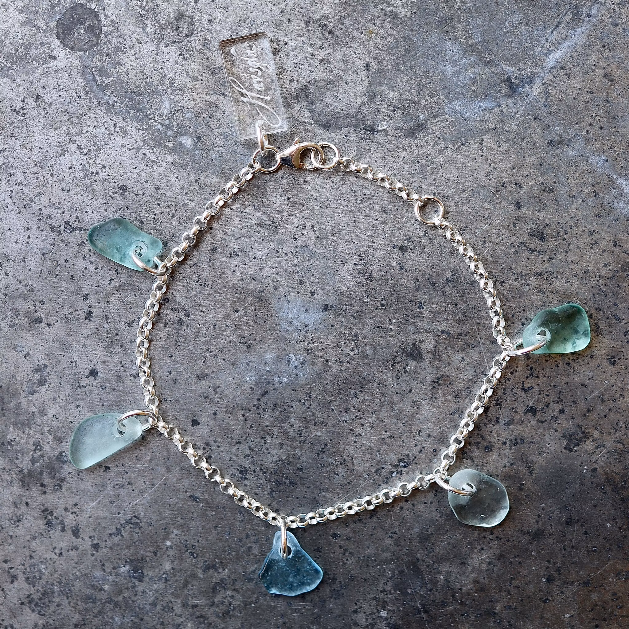 Treasure Hunter´s Lightblue Ocean armband