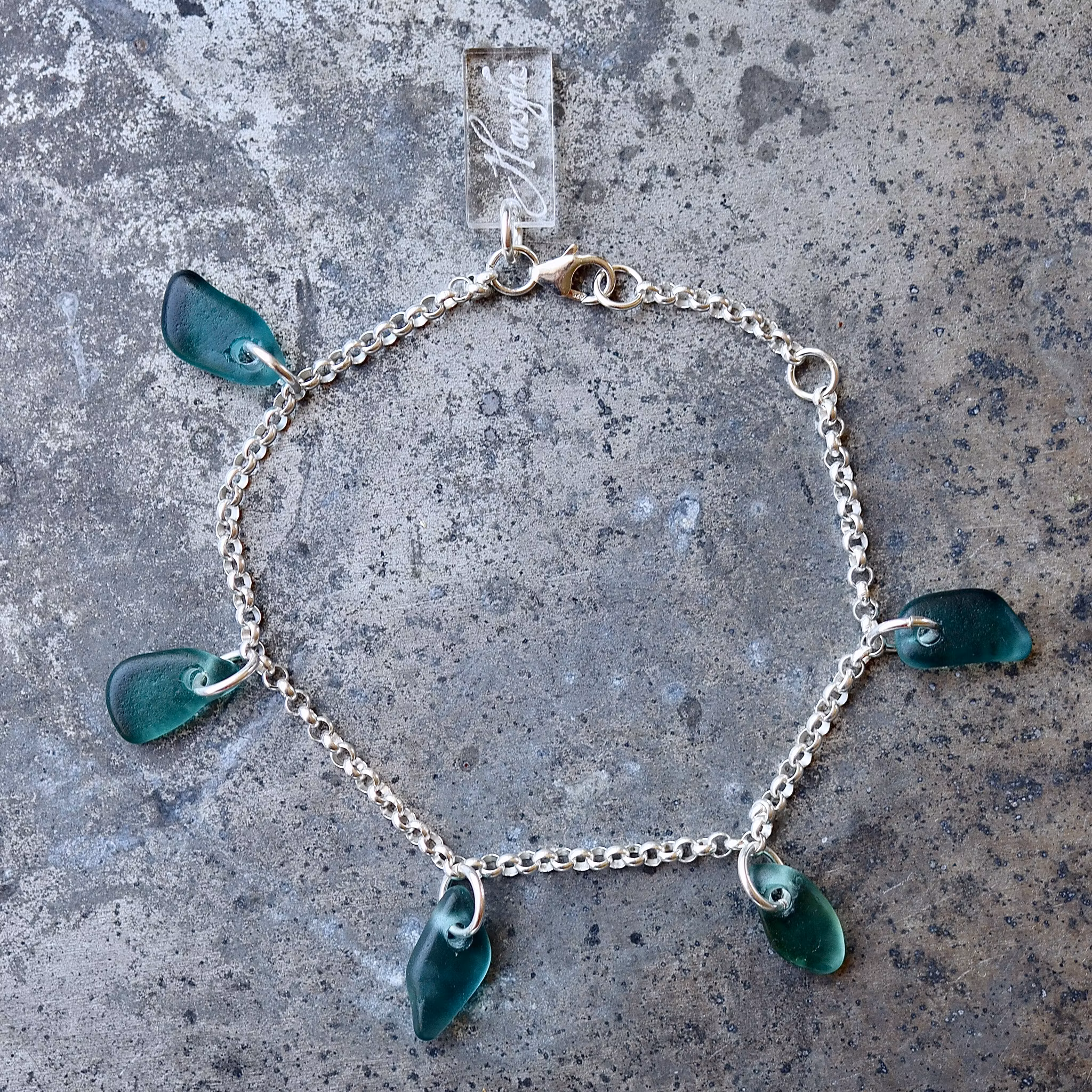 Treasure Hunter´s Blue Drops armband