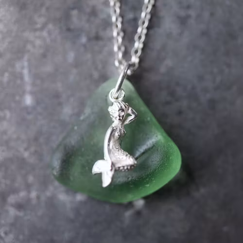 Mermaid On The Waves berlockhalsband