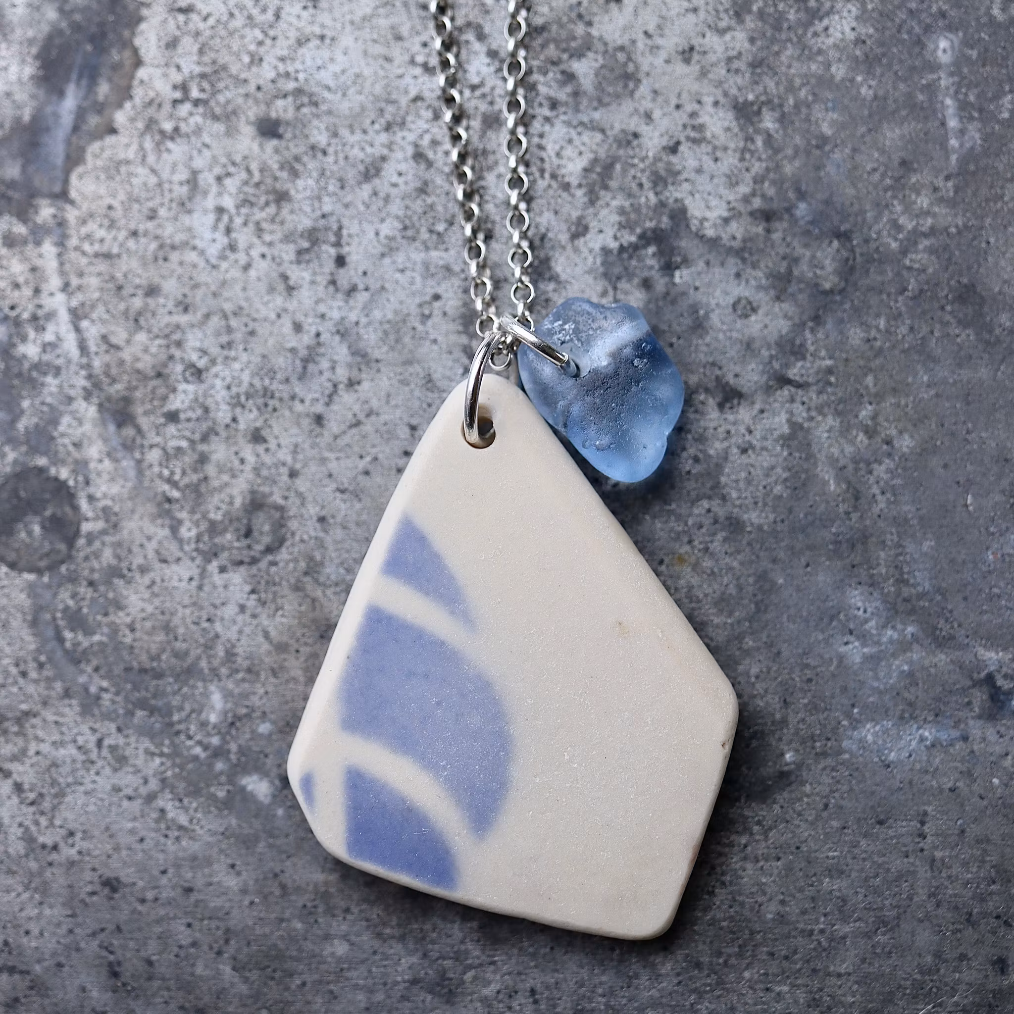 Perfect Match Blue Summer halsband