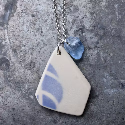 Perfect Match Blue Summer halsband