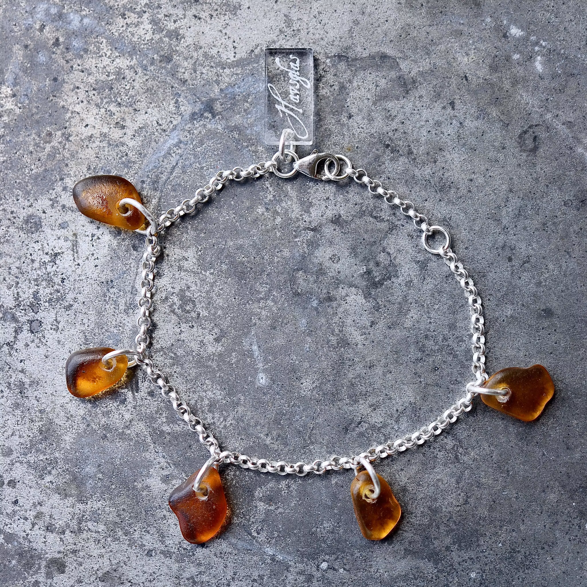 Treasure Hunter´s Caramel armband