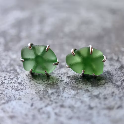 Loving Green stiftörhängen