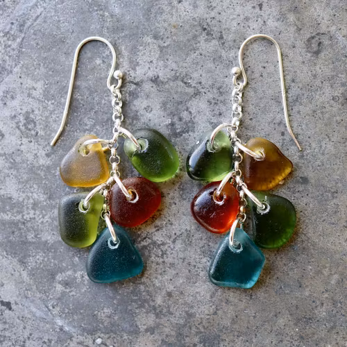 Rainbow Fall örhängen