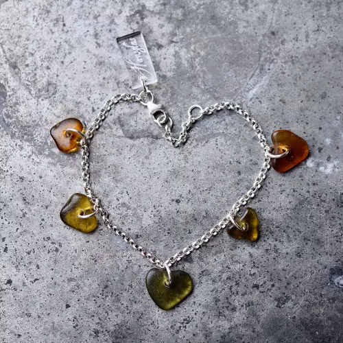 Treasure Hunter´s Autumn Hearts armband