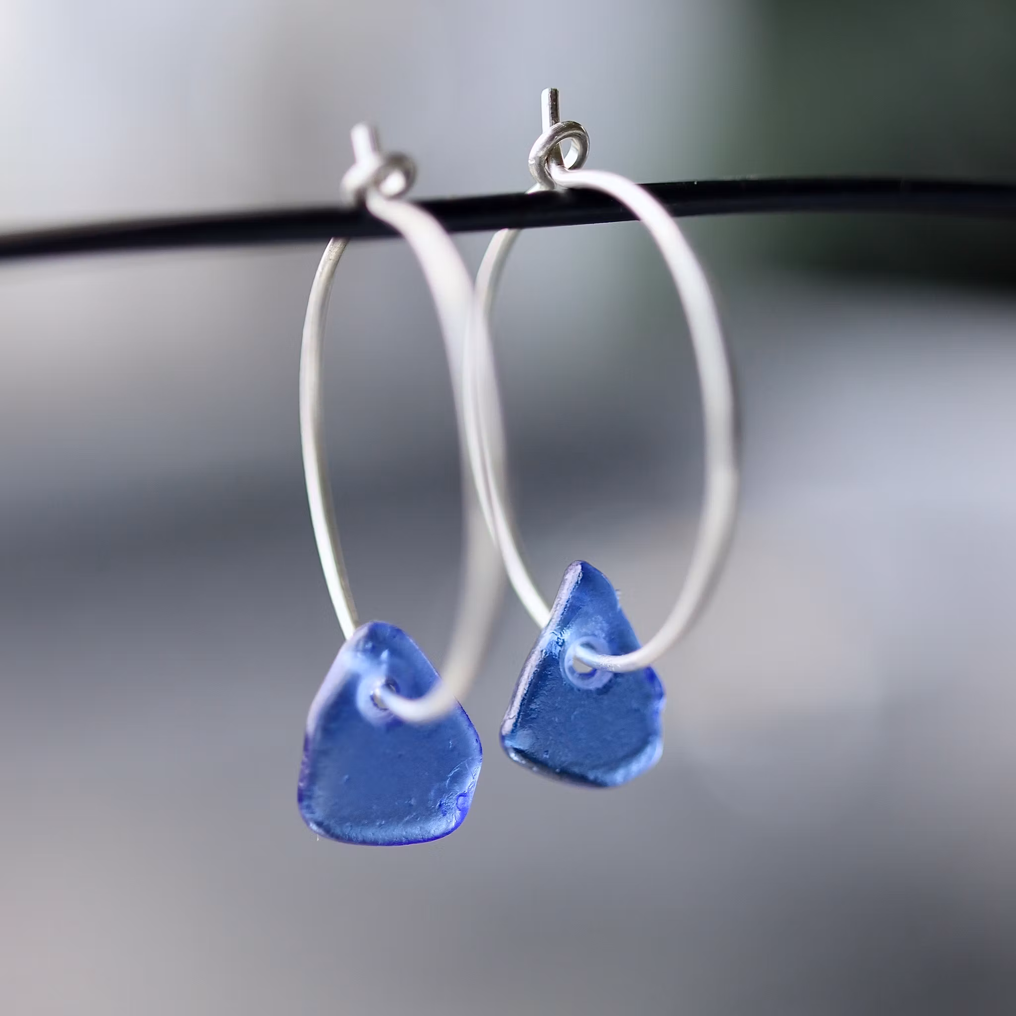 Small Loop Raindrops örhängen