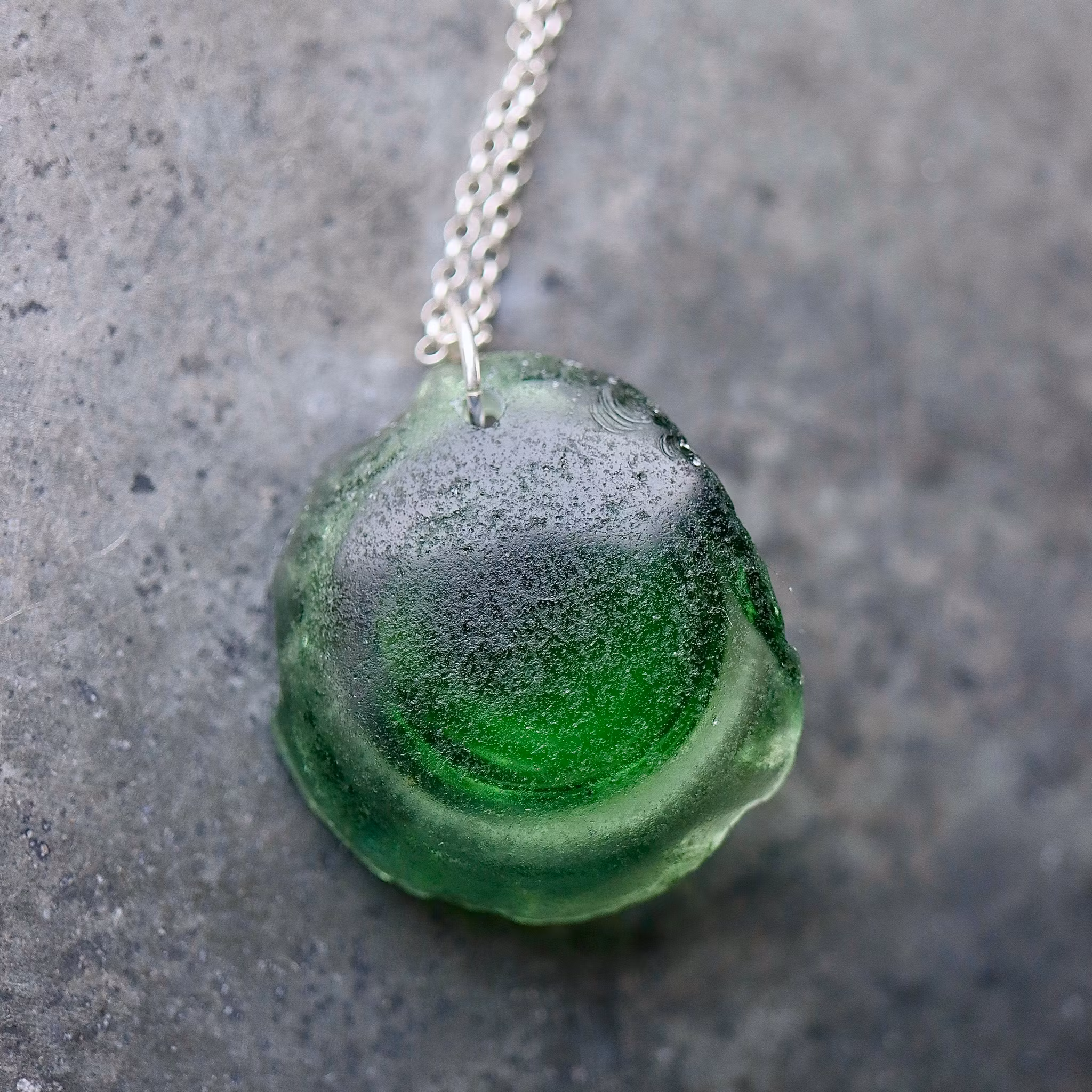 Green Sphere halsband