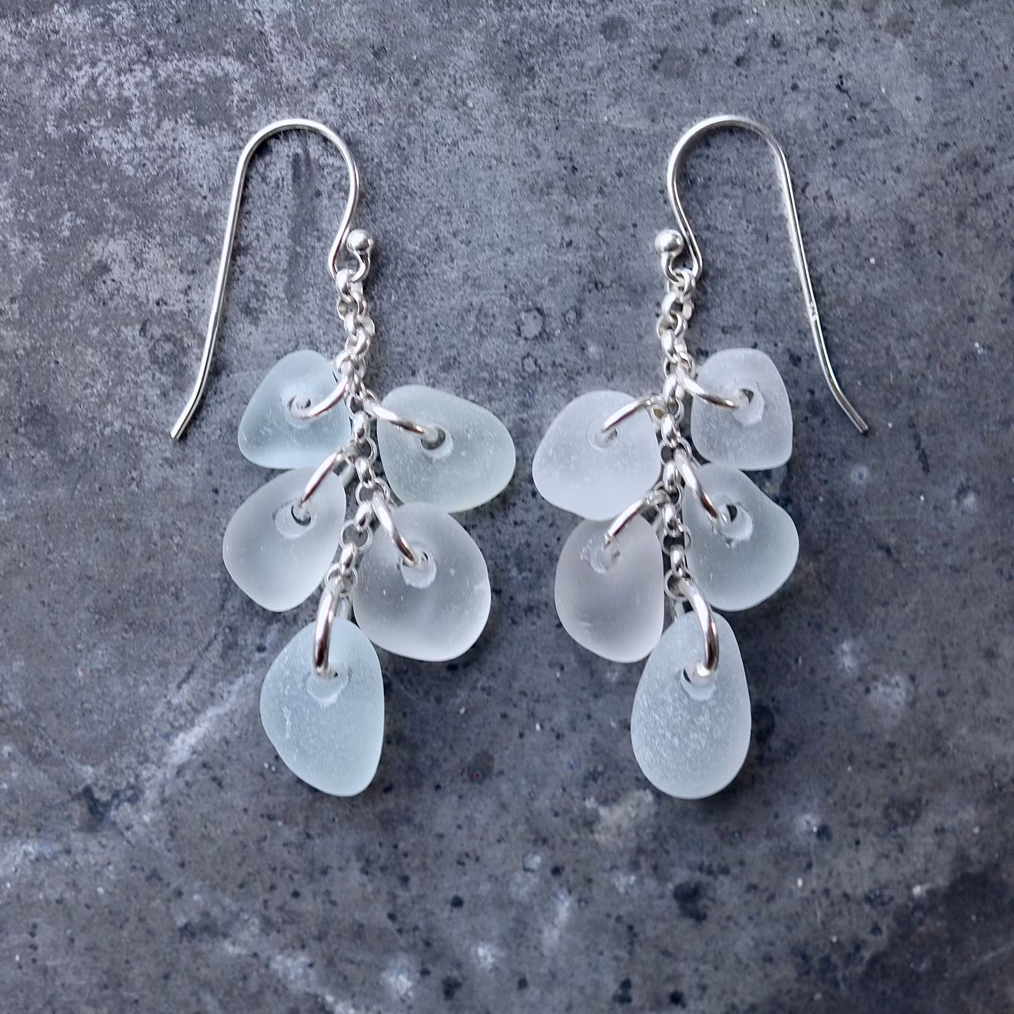 Shimmering Snow örhängen