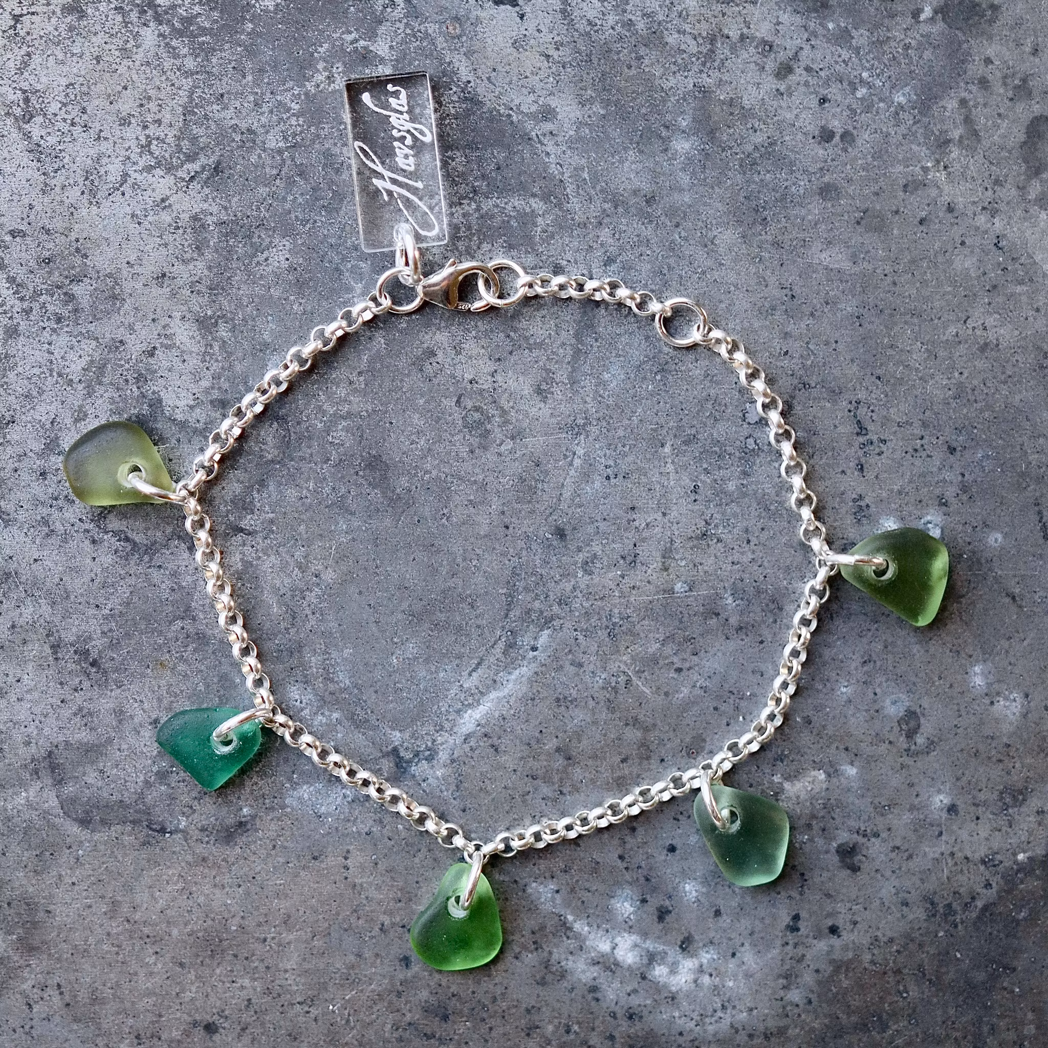 Treasure Hunter´s Shades Of Green armband