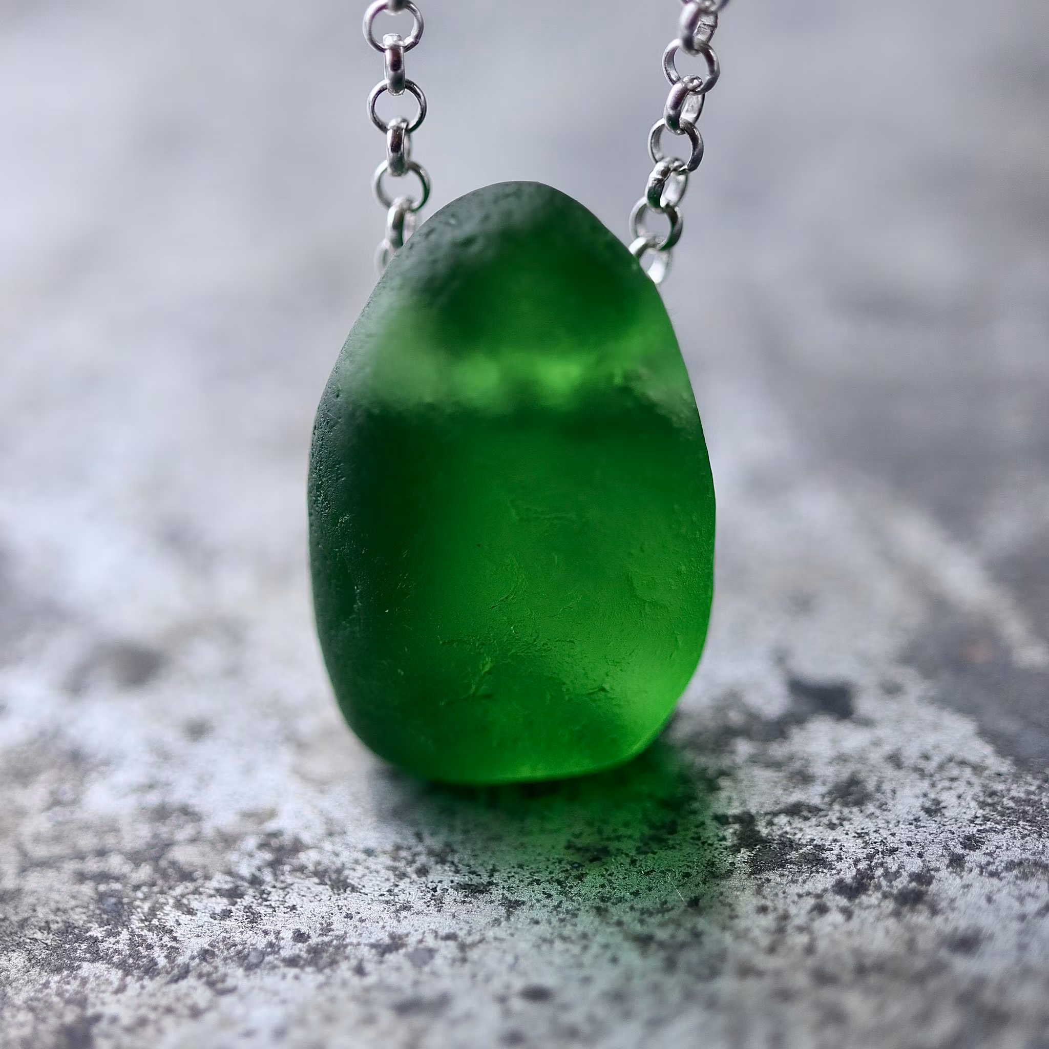 Chonky Green halsband