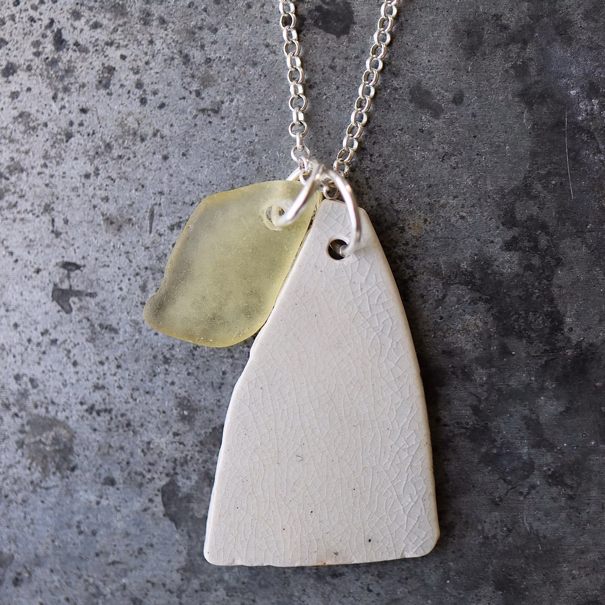 Perfect Match Lemon Rose halsband