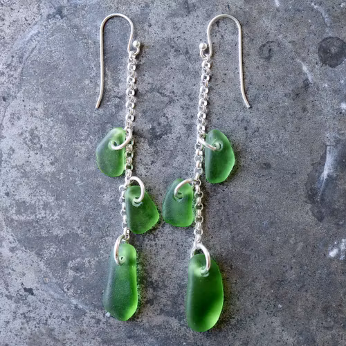 Green Nights örhängen