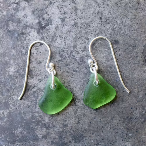 Clearly Green örhängen