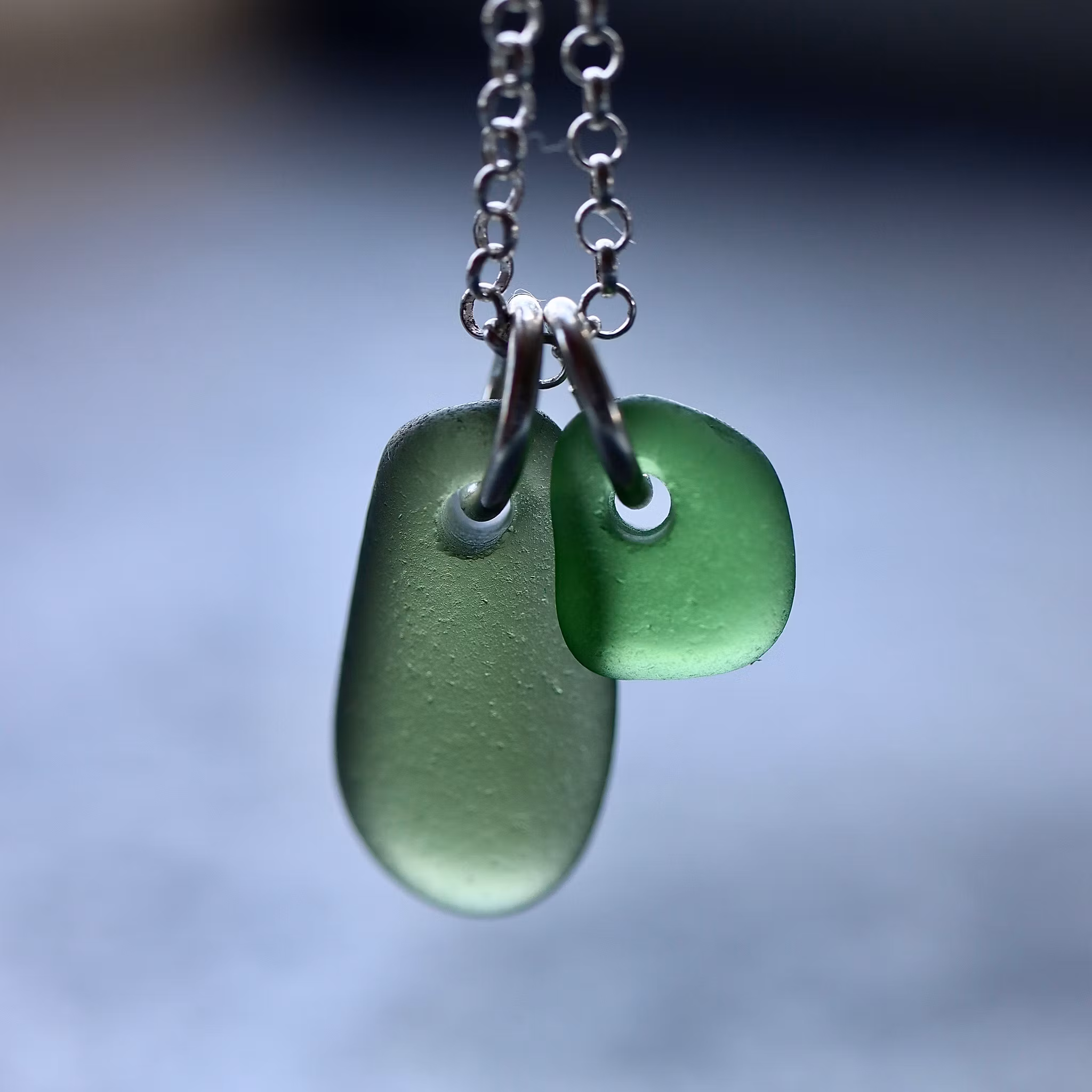 Perfect Match Green Duo halsband