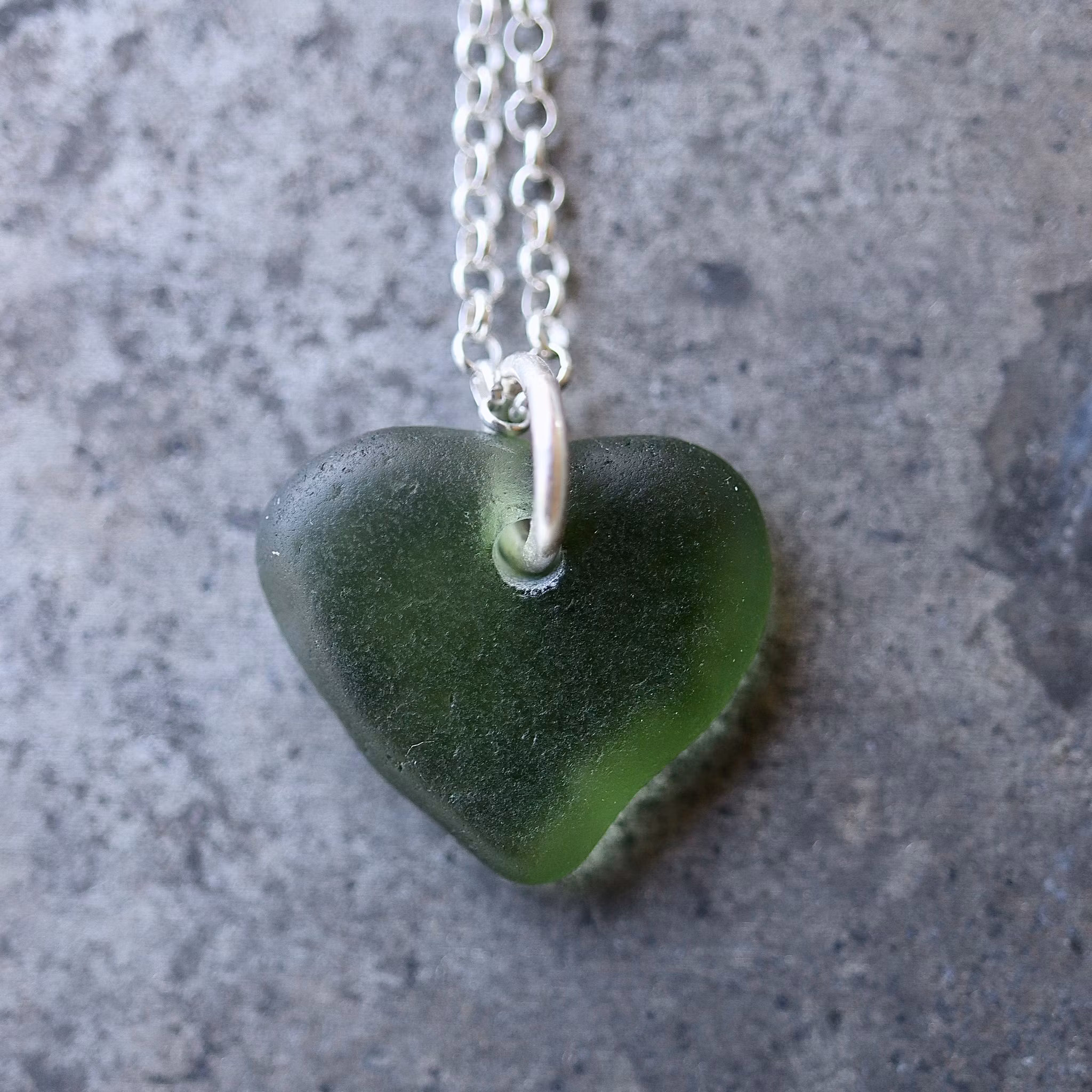 Green Heart halsband