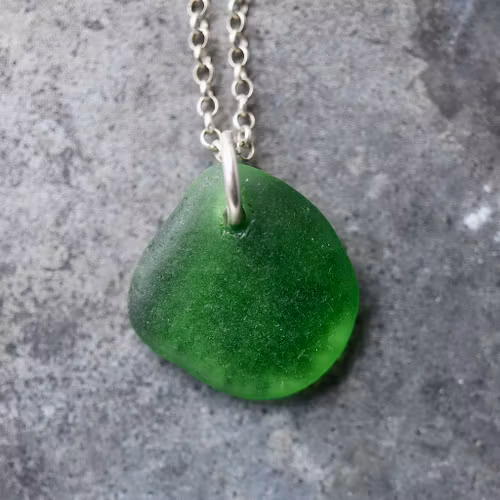 Monter-halsband Green