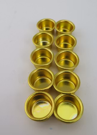 Ljuskopp i mässing 13mm