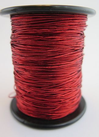 Smyckes/gummitråd röd