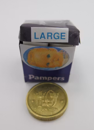 **Miniatyr** Pampers blöjpaket