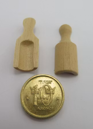 **Miniatyr** Trä skopor