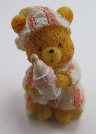 **Miniatyr** Nalle med nappflaska