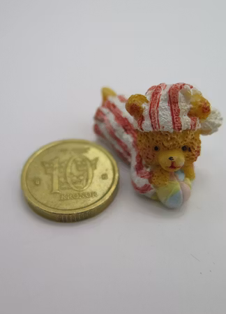 **Miniatyr** Nalle med boll