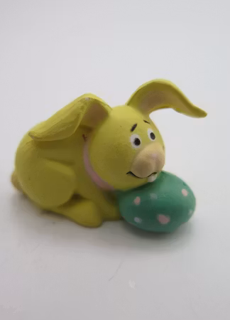 **Miniatyr** Kanin med ägg