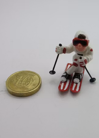 **Miniatyr** Slalomåkare