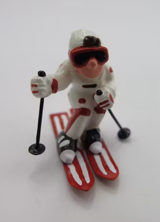 **Miniatyr** Slalomåkare