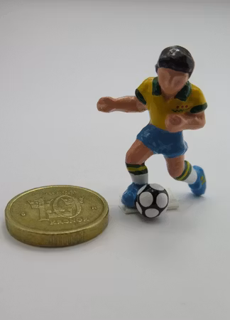 **Miniatyr** Fotbollsspelare