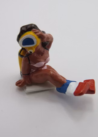 **Miniatyr** Dykare tjej