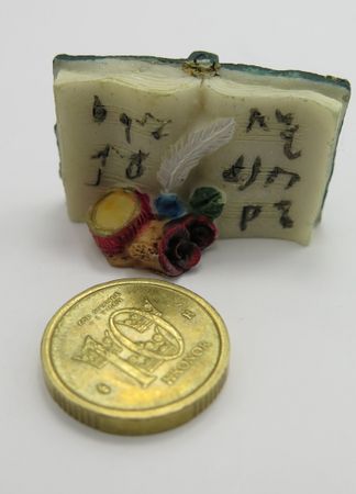 **Miniatyr** Grön Bok