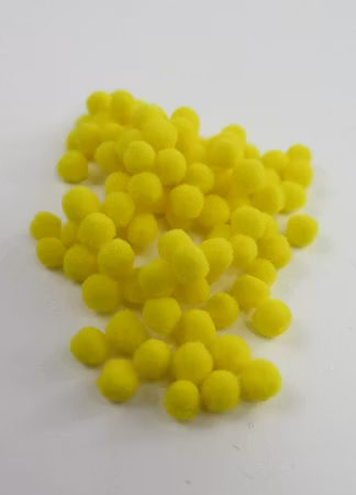 PomPoms gula 5mm