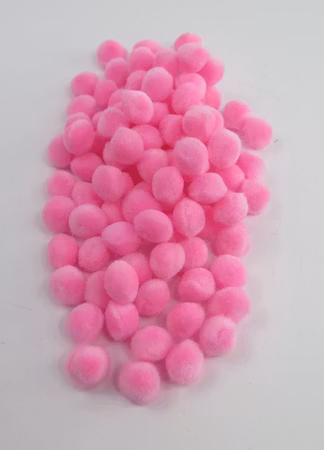 PomPoms rosa 10mm